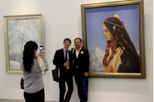 中国油画大师展现油画魅力
