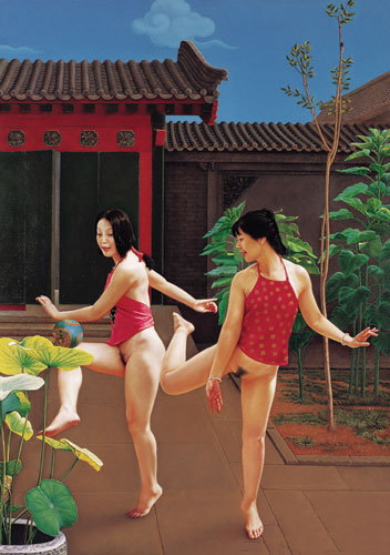 中国著名人体油画欣赏2