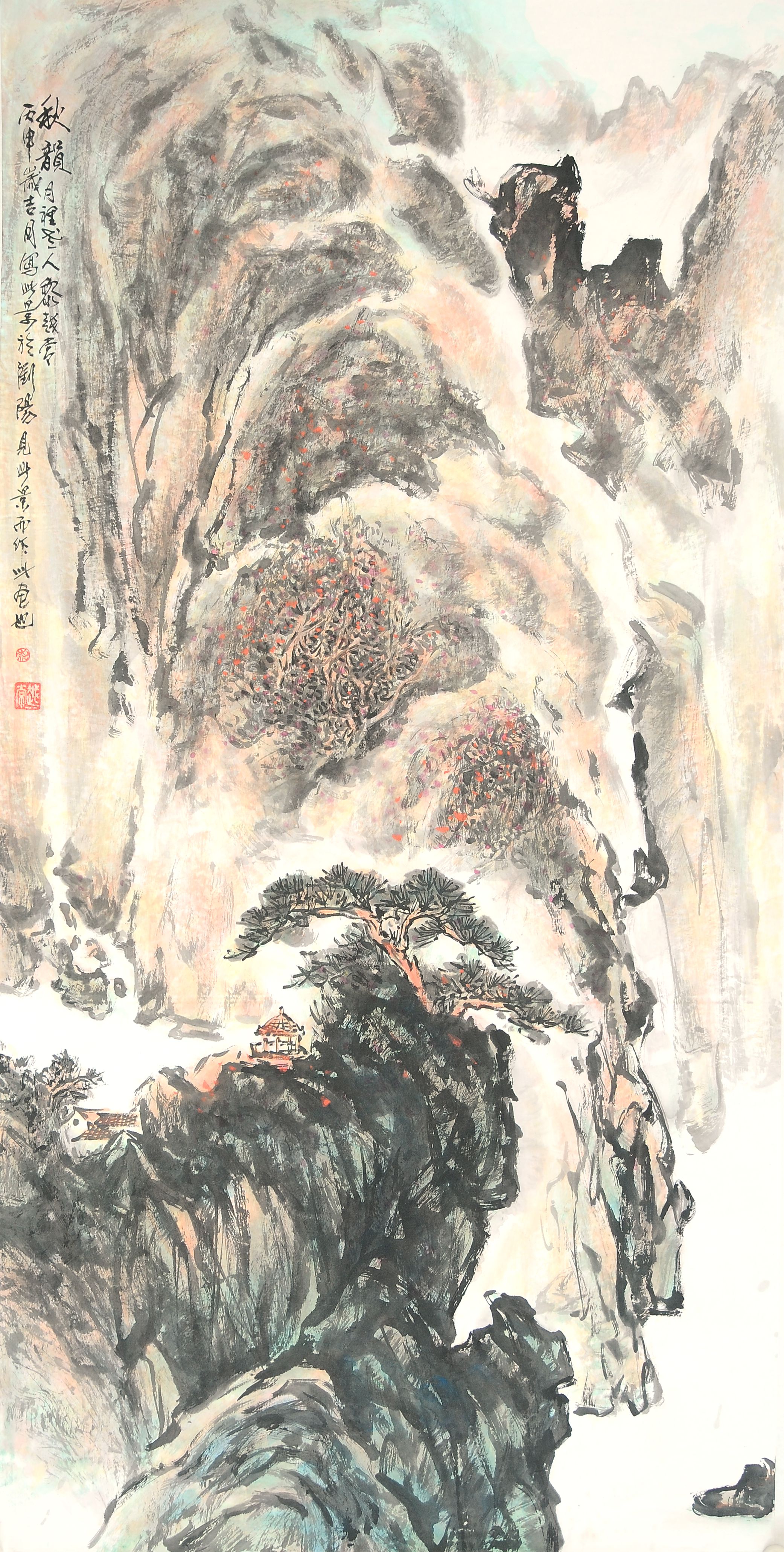 一带一路辉煌中国书画展之醉美浏阳河--黎越常画展