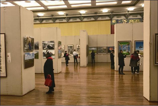 艺术传递环保理念 “一带一路” 艺术作品巡展在京举行