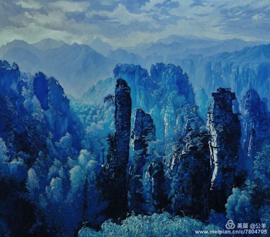 追梦湘西--刘国柱大型油画展引起社会强烈反响