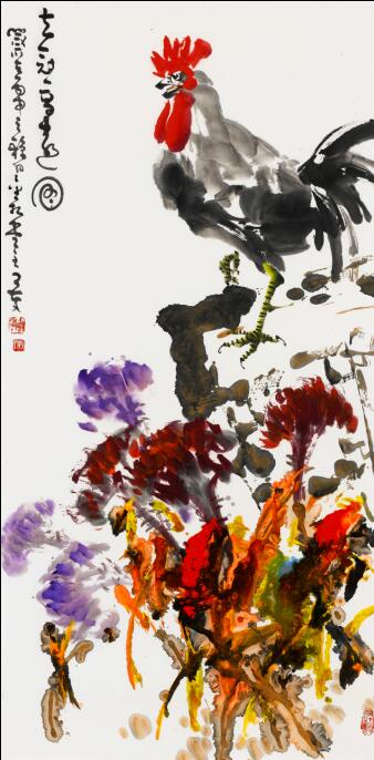 冲墨画派创始人李长文论中国画的笔墨美学