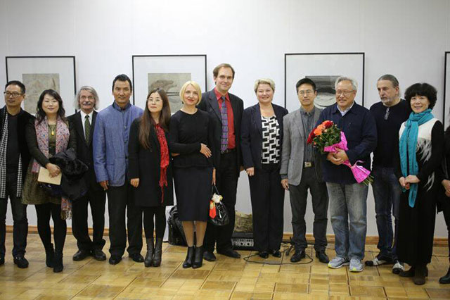 乌克兰国立美术学院迎来首个中国艺术家个展