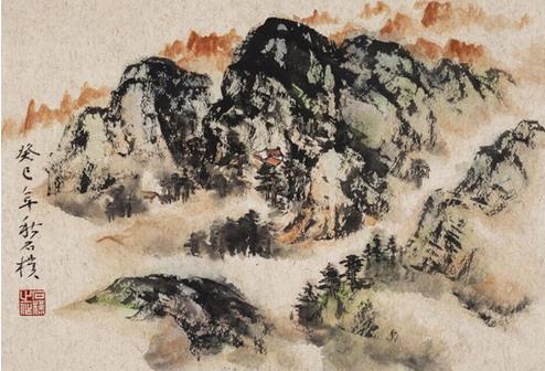 极古极新——石朴水墨艺术展在陕西国画院美术馆举行