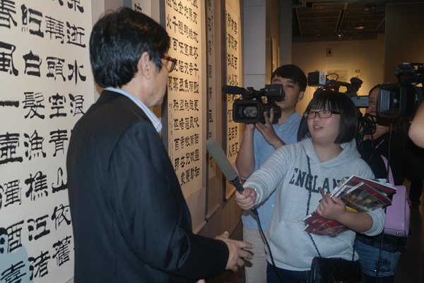 墨韵花香：赵敏、江桦书画作品展在河南省艺术中心展馆举行